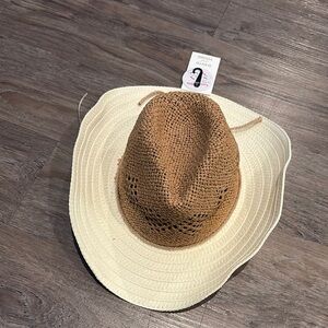 David and Young Brown and Cream Hat